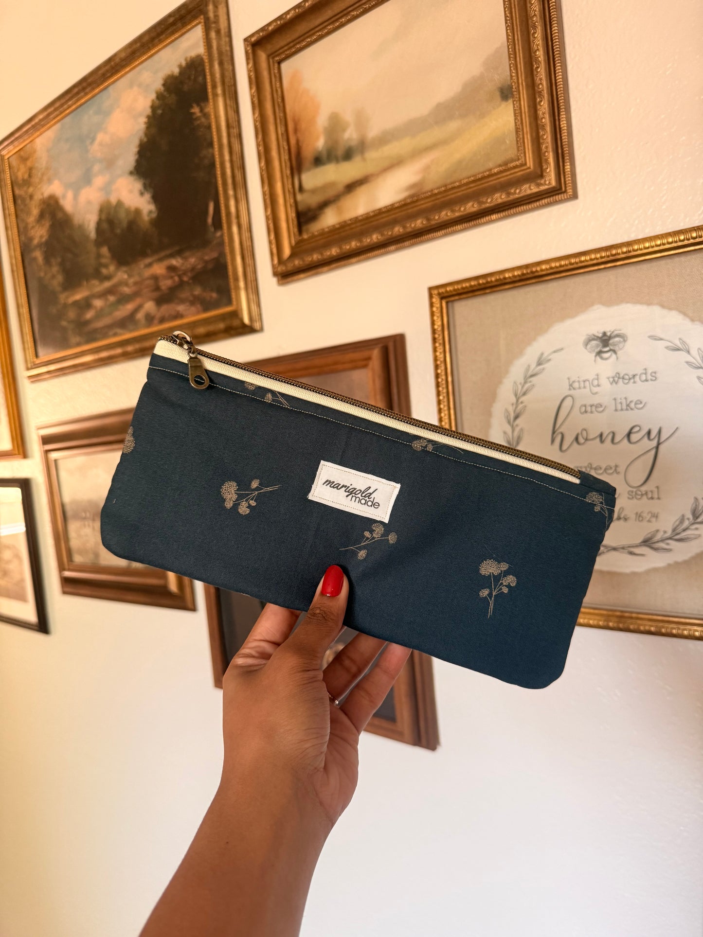 The Blue Dandelion Everyday Pouch