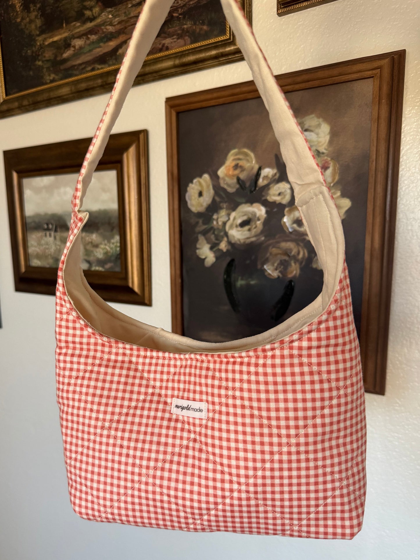The Picnic Pink Mini Tote Bag