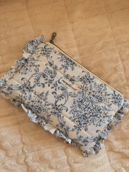 The Large Victorian Blue Pouch