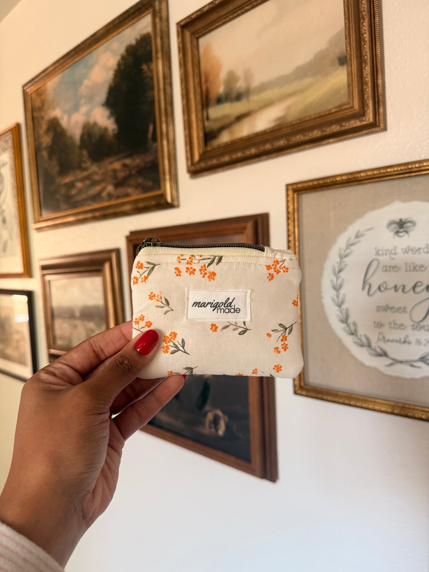 The Butter Bloom Mini Wallet