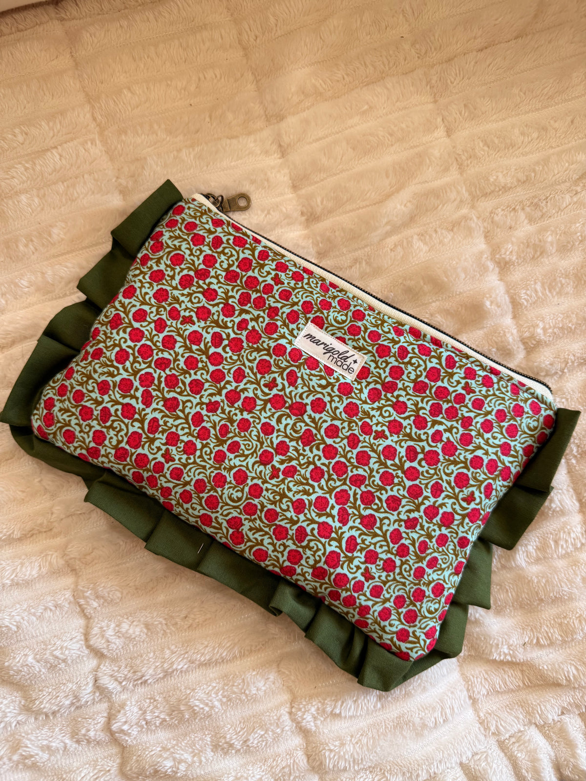 The Large Sweet Poppy Pouch