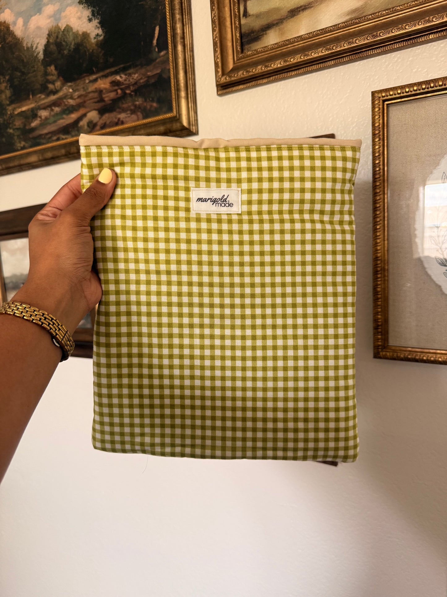 The Large Matcha Book Sleeve